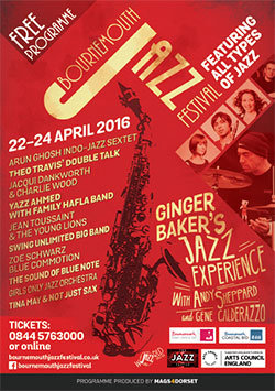 BOurnemouth Jazz Festival 2016 programme front cover