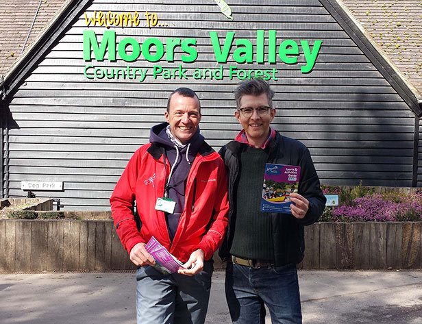 Gareth Malone OBE at Moors Valley Country Park