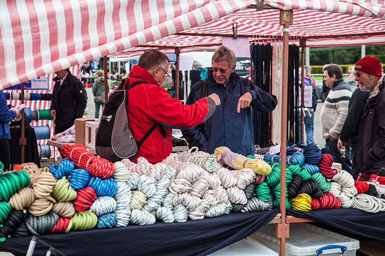 Stall at Beaulieu Boatjumble