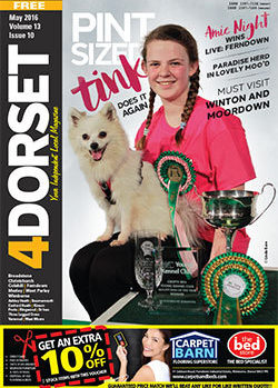 4Dorset magazine May 2016 front cover