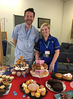 Kelly Lockyer, dementia nurse specialist and Kevin Hall, dementia training officer from the Dementia Team at the Royal Bournemouth Hospital