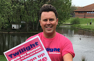 Russ Spencer encourages walkers to sign up