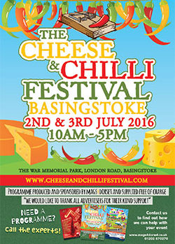 Basingstoke Cheese & Chill Festival 2016 programme 2016