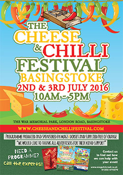 Basingstoke Cheese & Chill Festival 2016 programme 2016