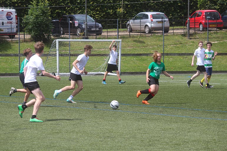 Thomas Hardye Srebrenica football match