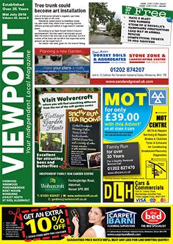 Viewpoint magazine July 2016 front cover