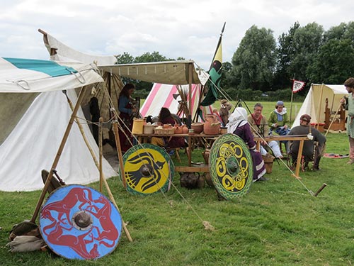 Wimborne History Festival - Viking Encampment