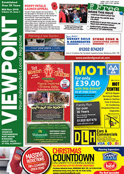 Viewpoint magazine November 2016 front cover