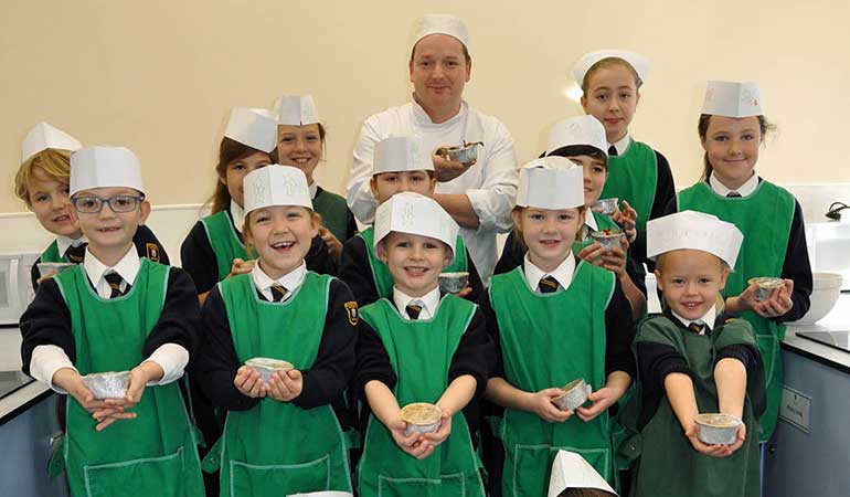 Manorside Academy pupils