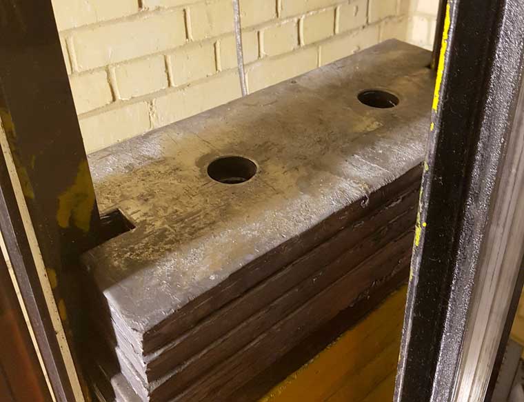 LEAD WEIGHTS, NELSON COURT, POOLE