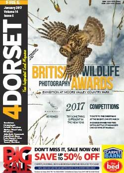 4Dorset magazine front cover January 2017