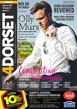 4Dorset magazine March 2017 front cover