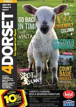 4Dorset magazine April 2017 front cover