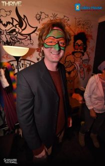 Finished face paint at Thrive Charity Event