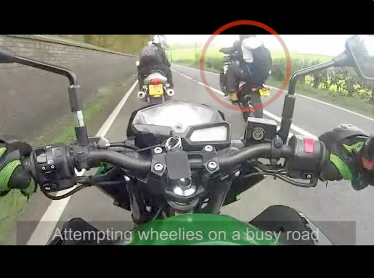 Dorset Police release footage used in motorcyclist sentencing