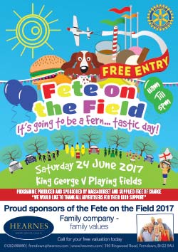 Fete on the Field 2017 front cover