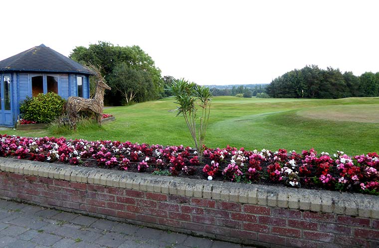 Spikes Bistro view of the Dudsbury