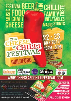Guildford Cheese & Chilli Festival 2017 programme