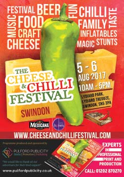 The Cheese & Chilli Festival Swindon 2017 official programme