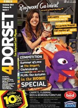 4Dorset magazine October 2017 front cover
