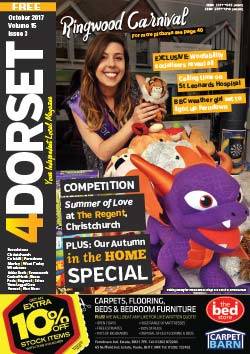 4Dorset magazine October 2017 front cover