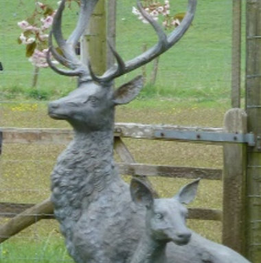 Reindeer statue stolen from Rockford garden