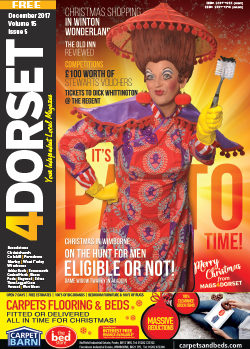 4Dorset magazine December 2017 front cover