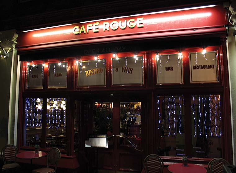 Café Rouge, Westbourne