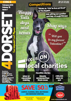 4Dorset magazine February 2018 front cover