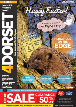 4Dorset magazine February 2018 front cover