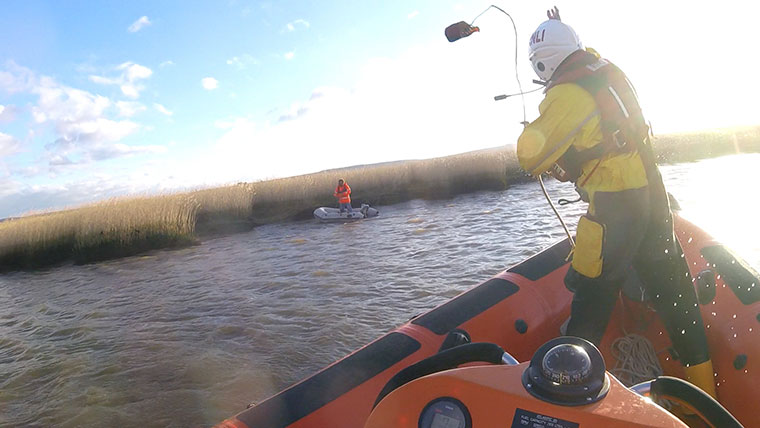 Poole Lifeboat call out 4 Feb 2018