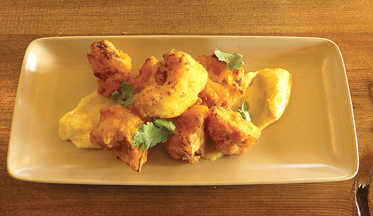 Alice Lisle cauliflower pakoras