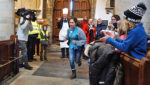 Wimborne Pancake Race women