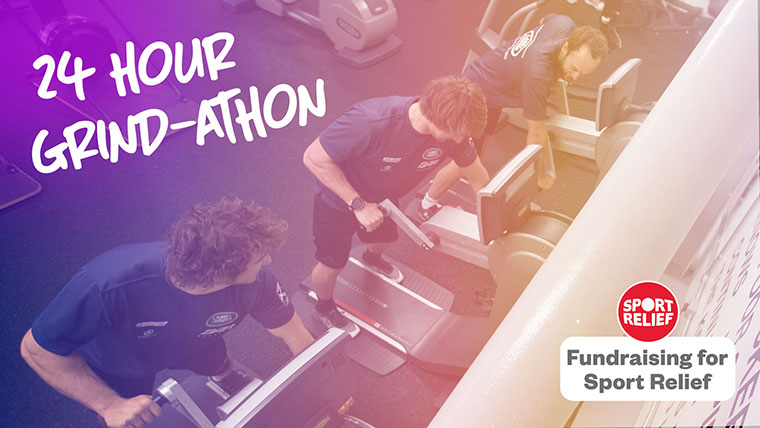 America's Cup 24 hour grindathon Sport Relief