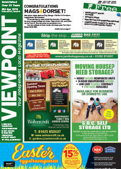 Viewpoint April 2018 front cover