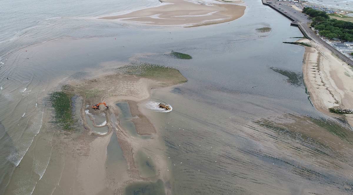 Avon and Friars Cliff beaches replenished in time for summer