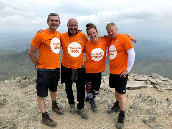 Take on Three Peaks and help fight Meningitis