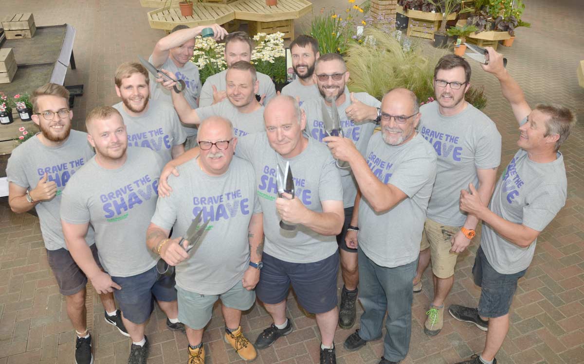 No hedge clippers allowed as 'Brave the Shave' team backs all-clear boss