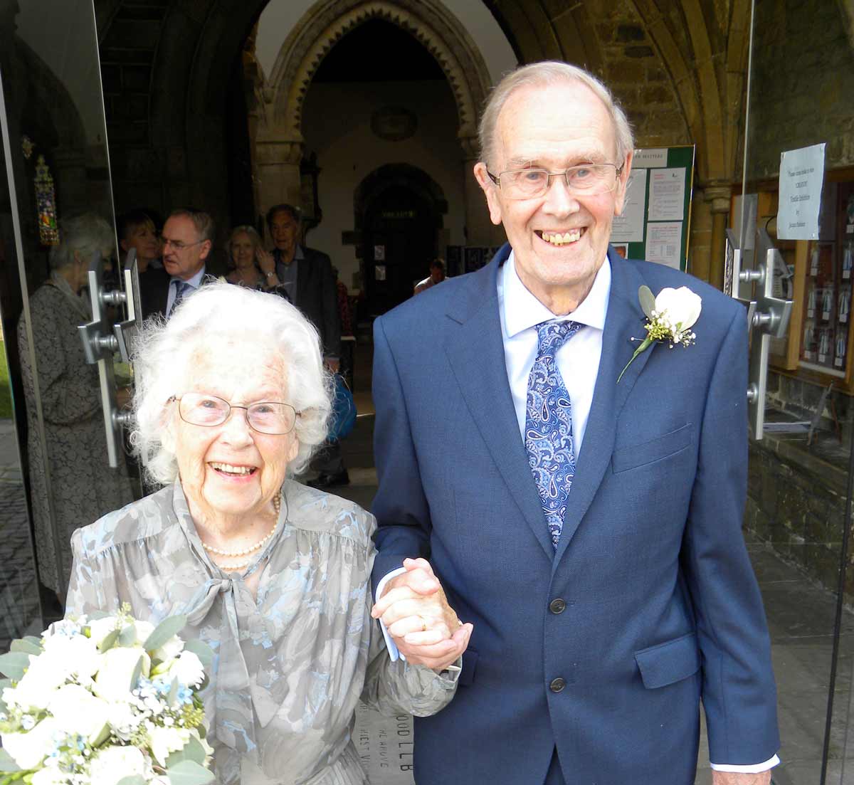 Could they be the oldest newlyweds in Dorset?