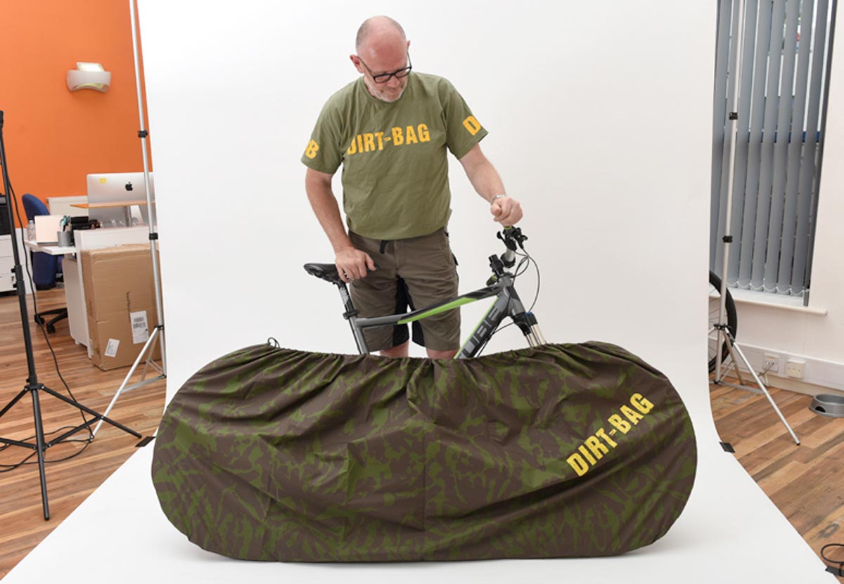 Dirt-Bag cleans up mountain bikes