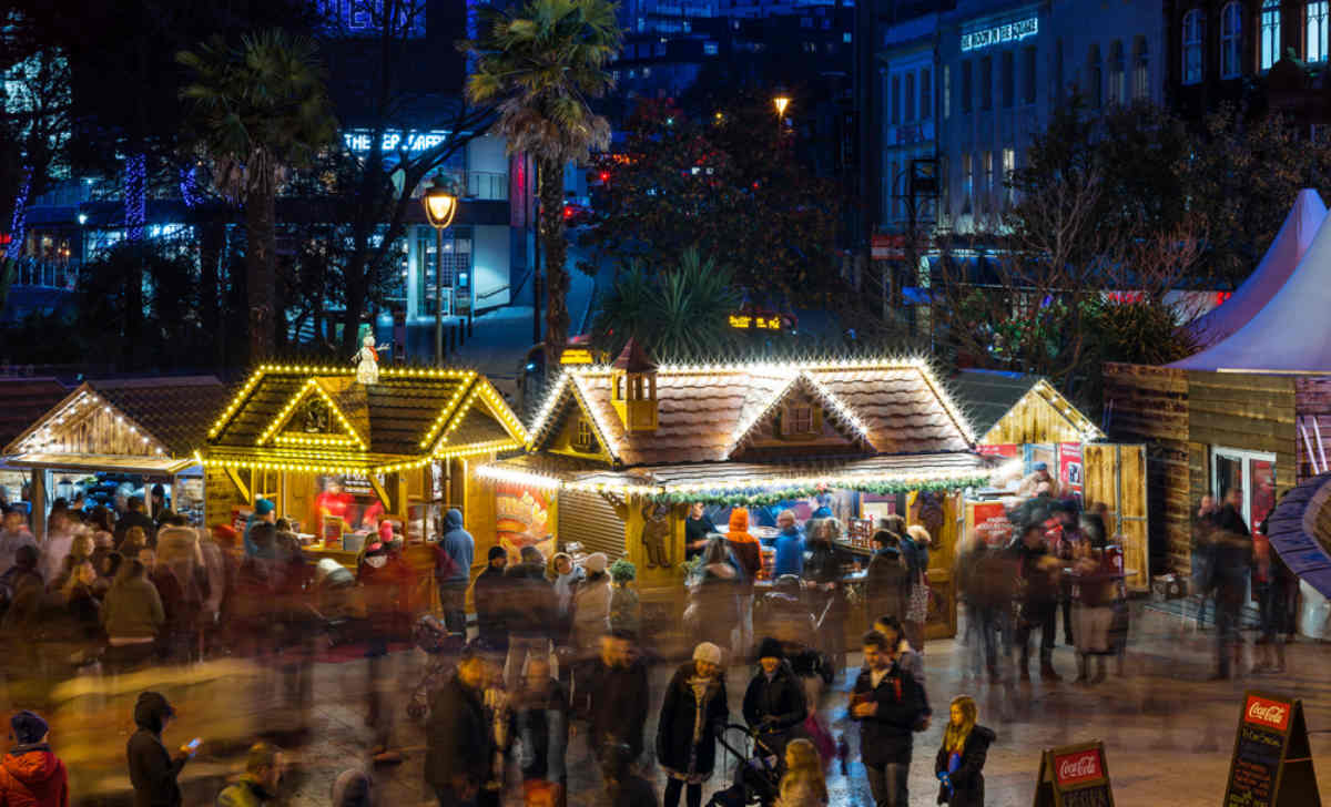 Bournemouth transforms into a Christmas Tree Wonderland