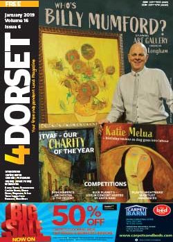 4Dorset Magazine January 2019 front cover