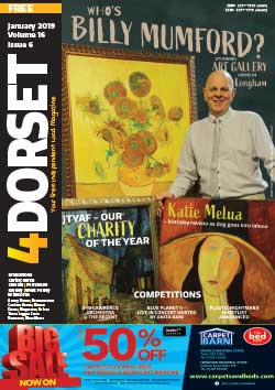 4Dorset Magazine January 2019 front cover