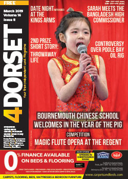 4Dorset March 2019 magazine front cover