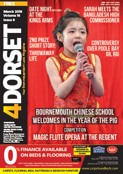 4Dorset March 2019 magazine front cover
