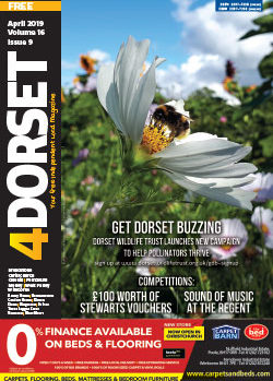 4Dorset magazine April 2019 front cover