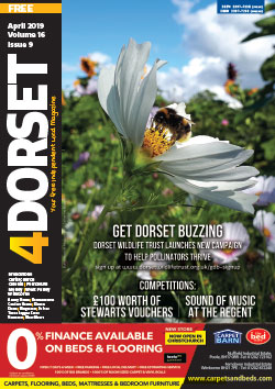 4Dorset magazine April 2019 front cover
