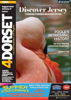 4Dorset magazine August 2019 front cover