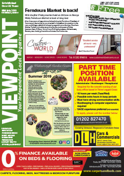 Front cover of the July issue of Viewpoint magazine