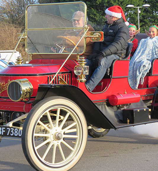 Wimborne Save the Children Stanley Steamer car